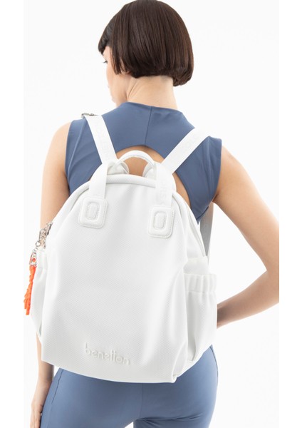 Benetton Kadın Kol Çantası Beyaz BNT1568