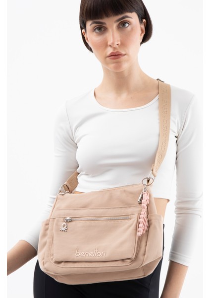 Benetton Kadın Çapraz Çanta Ten BNT1487