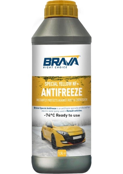 Renault 1,5 Lt Antifriz Sarı -74°c