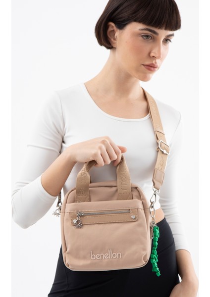 Benetton Kadın El Çantası Ten BNT1486