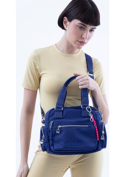 Benetton Kadın El Çantası Lacivert BNT1481 fiyatları