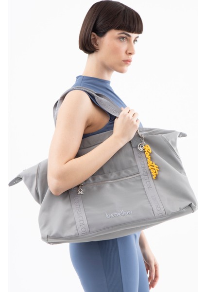 Benetton Kadın El Çantası Gri BNT1495 fiyatları