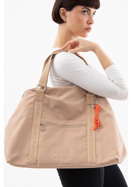 Benetton Kadın El Çantası Ten BNT1495