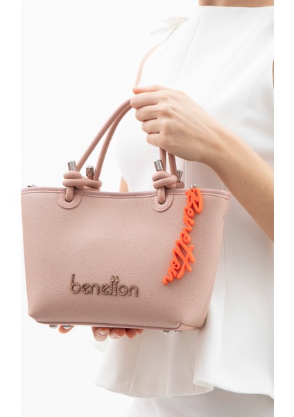 Benetton Kadın El Çantası Pembe BNT1527