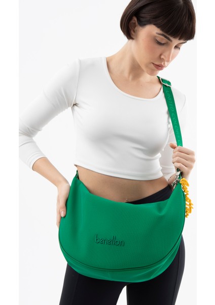 Benetton Kadın Çapraz Çanta Yeşil BNT1563 fiyatları
