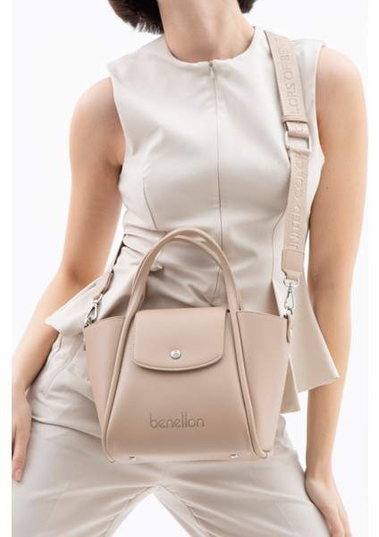 Benetton Kadın El Çantası Ten BNT1520 fiyatları