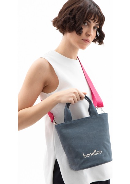 Benetton Kadın El Çantası Lacivert BNT1619 fiyatları