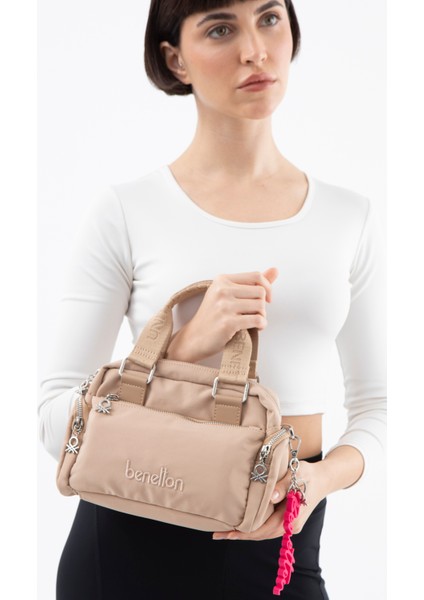 Benetton Kadın El Çantası Ten BNT1491