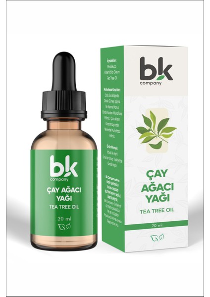 Çay Ağacı Yağı Cilt ve Saç Için Kullanımı Uygun. Akne Karşıtı , Kepek Onleyici. 20 ml Serum