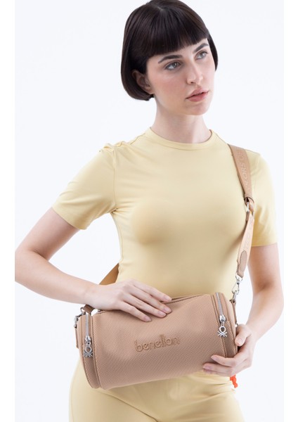 Benetton Kadın Çapraz Çanta Ten BNT1561