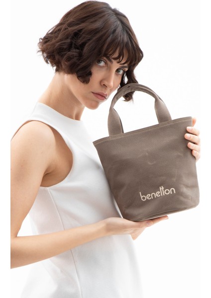 Benetton Kadın El Çantası Kahve BNT1619