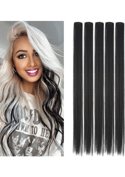 Renkli Sentetik Çıt Çıt / 5 Adet / D08