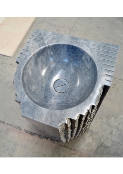 Tasarım Dikey Mermer Lavabo-J1