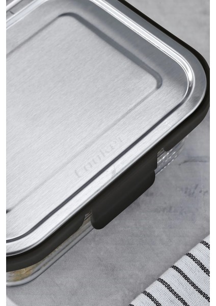 4'lü Cam Saklama Kabı Seti – Paslanmaz Çelik Kapaklı, Sızdırmaz, Hava Geçirmez, Bulaşık Makinesi ve Mikrodalga Uyumlu indirimleri