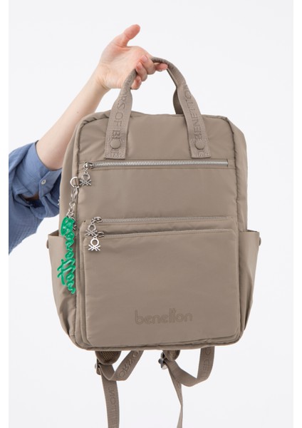 Benetton Kadın Sırt Çantası Taş BNT1465
