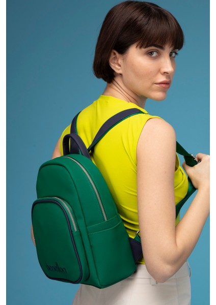 Benetton Kadın Sırt Çantası Zümrüt-Laci BNT1605 fiyatları