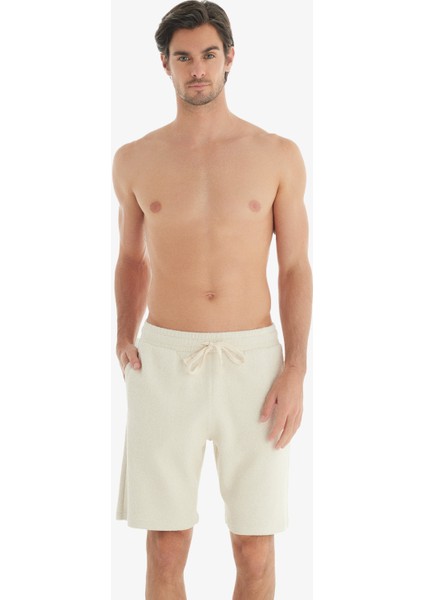 Erkek Şort 40743 - Gri Melanj fırsatları