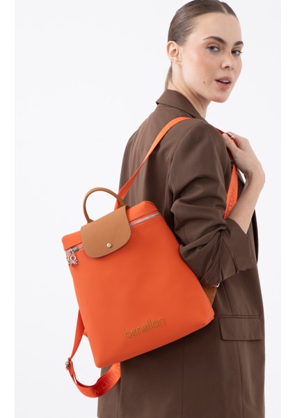 Benetton Kadın Sırt Çantası Siyah BNT1608