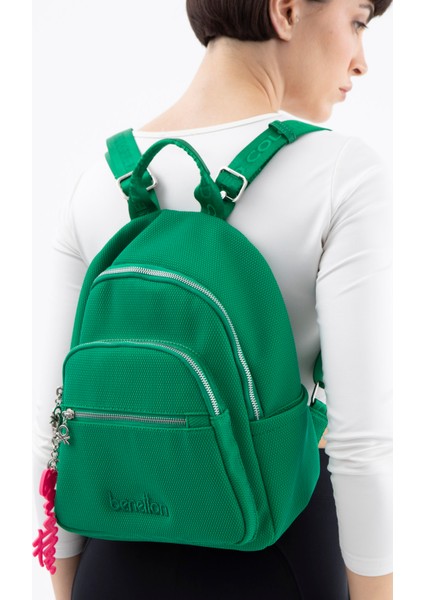 Benetton Kadın Sırt Çantası Yeşil BNT1569