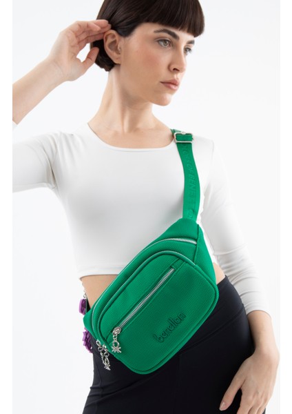 Benetton Kadın Bel Çantası Yeşil BNT1559 fiyatları