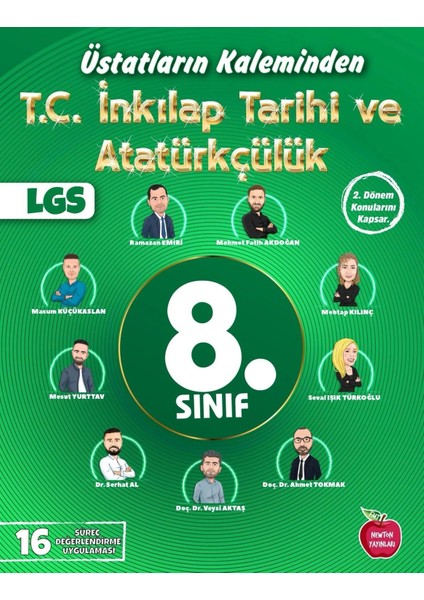 Newton 8.sınıf Inkılap Tarihi Üstatların Kaleminden Yıllık 16 Deneme