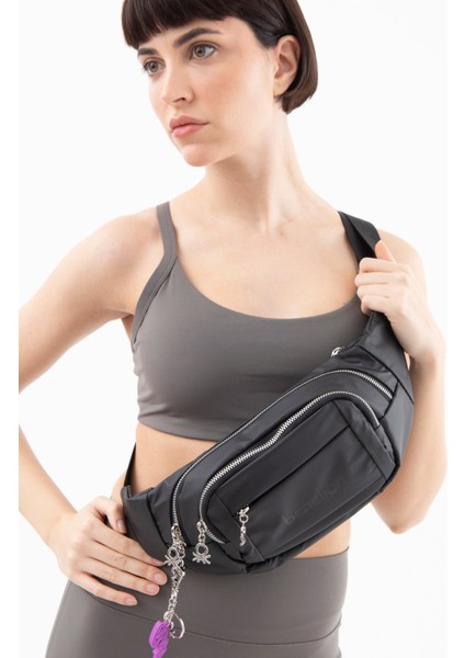 Benetton Kadın Bel Çantası Siyah BNT1572