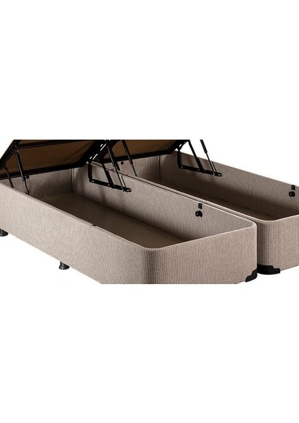 Niron Baza 180x200 cm Çift Kişilik Sandıklı Klasik Kumaş Baza Sağlamlaştırılmış Metal Profil Baza modelleri