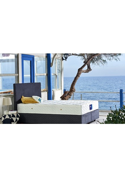 Niron Blue Yatak NMS Yaylı Sert 90 x 190 Cm Tek Kişilik 5 Yıldızlı Otel Yatağı Yatak