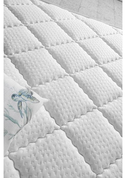 Niron Blue Yatak NMS Yaylı Sert 90 x 190 Cm Tek Kişilik 5 Yıldızlı Otel Yatağı Yatak