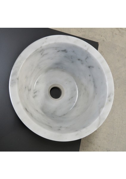 Tasarım Tezgahüstü Mermer Lavabo-M1