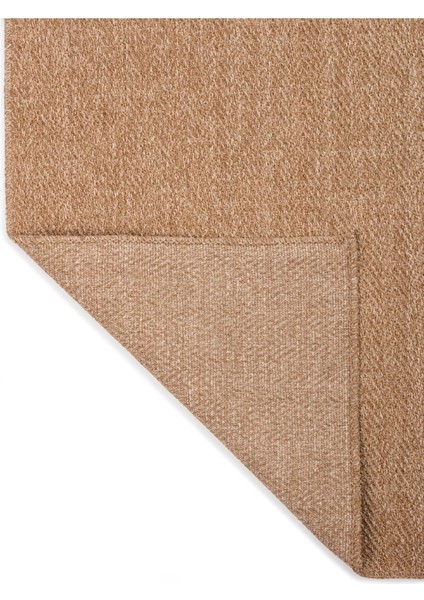 SRZ-0503 Jüt Tabanlı Hasır Dokuma Örme Bohem Antialerjik Halı Kilim Balık Sırtı