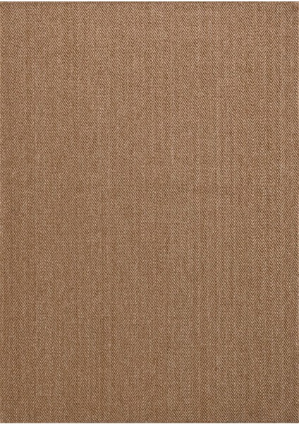 SRZ-0503 Jüt Tabanlı Hasır Dokuma Örme Bohem Antialerjik Halı Kilim Balık Sırtı
