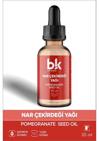 Nar Çekirdeği Yağı, Saf Ve Doğal Yağ (Serum) - 20 ml