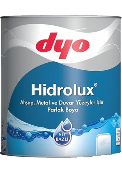 Hidrolux Su Bazlı Yağlı Boya 15 Lt Beyaz