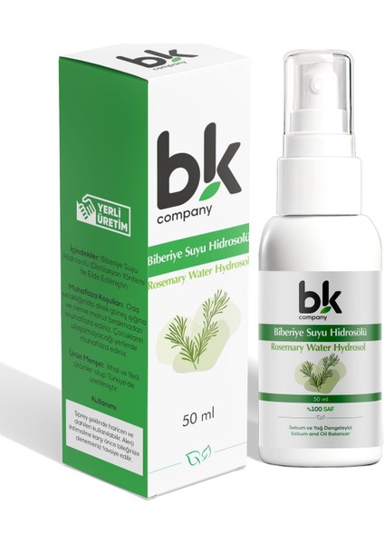 Biberiye Suyu Saç Toniği 50 ml