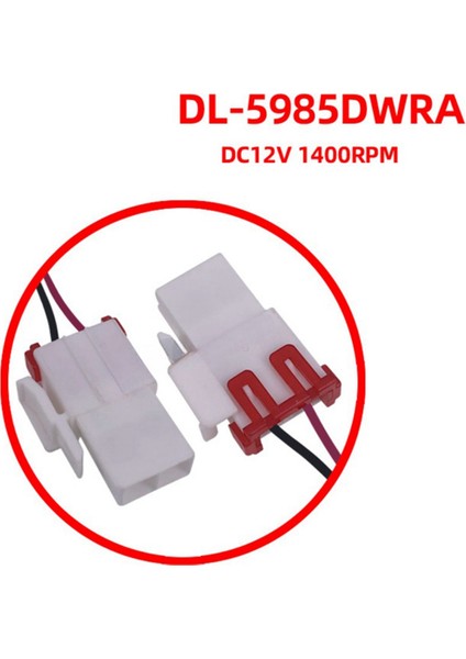 Buzdolabı DL-5985DWRA DV12V 1400RPM Buzdolabı Radyatör Dondurucu Parçaları Için Soğutma Fanı Motoru (Yurt Dışından) fiyatları