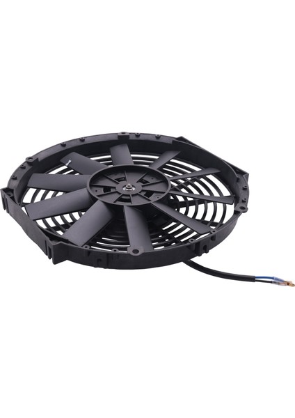 Evrensel 12 Inç Araba Su DC12V 90 W Çekme/itme Viraj Siyah Bıçak Elektrikli Soğutma Radyatör Fanı Kart (Yurt Dışından) modelleri