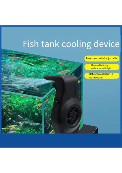 Siyah Balık Tankı Soğutma Sessiz Fan Akvaryum Küçük Radyatör Taşınabilir (Yurt Dışından) indirimleri