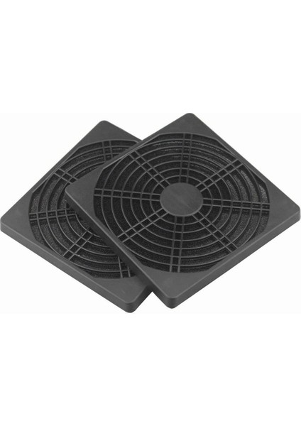 2 Adet Toz Geçirmez Blower Guard Abs Bilgisayar Vantilatör Izgarası 120MM Fan Filtre Örgü Kapak Aletsiz Süzgeç (Yurt Dışından)