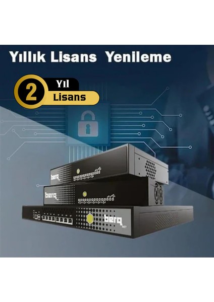 BQ25S Donanım Utm Cihazı Fırewall 2 Yıllık Lisans Hediyeli (5651 Hotspot)