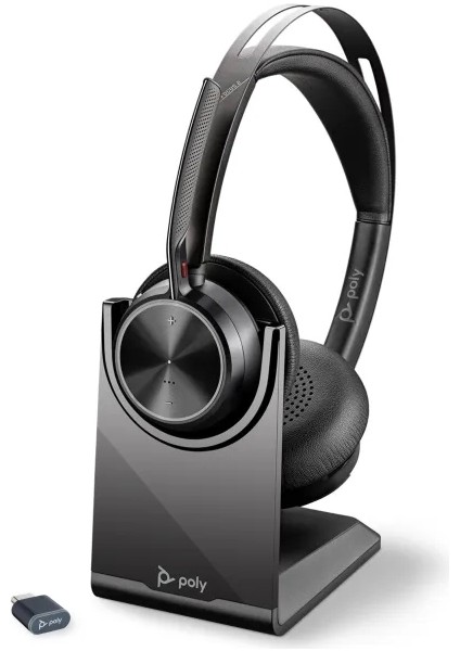 Poly Voyager Focus 2 Uc Kablosuz Kulaklık