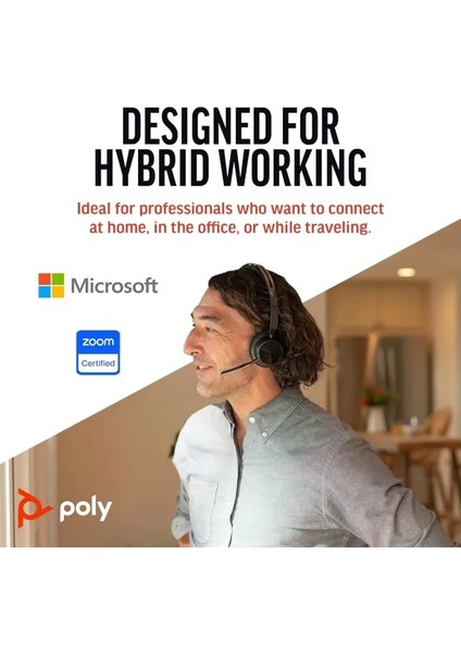 Poly Voyager Focus 2 Uc Kablosuz Kulaklık fiyatları
