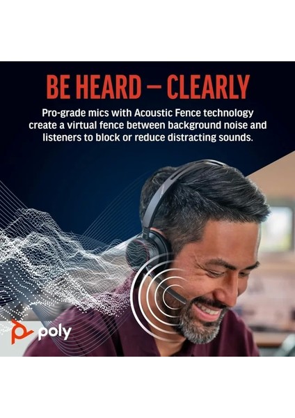 Poly Voyager Focus 2 Uc Kablosuz Kulaklık fırsatları