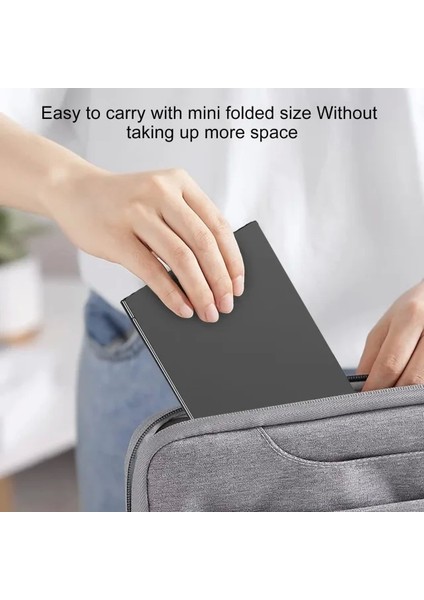 Samsung Galaxy Z Fold 4/5 Için Moaıto Masa Için Ayarlanabilir Stand Keyboard Stand Black
