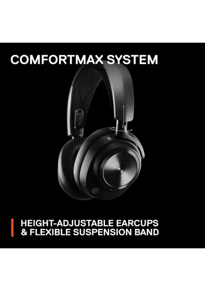 Arctis Nova Pro Kablosuz Multi-Sistem Gaming Kulaklık Pc Black