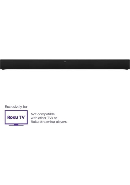 Roku Tv Için Alto R1 Kablosuz 2.0 Kanal Ses Çubuğu (Tsr1-Na) Black