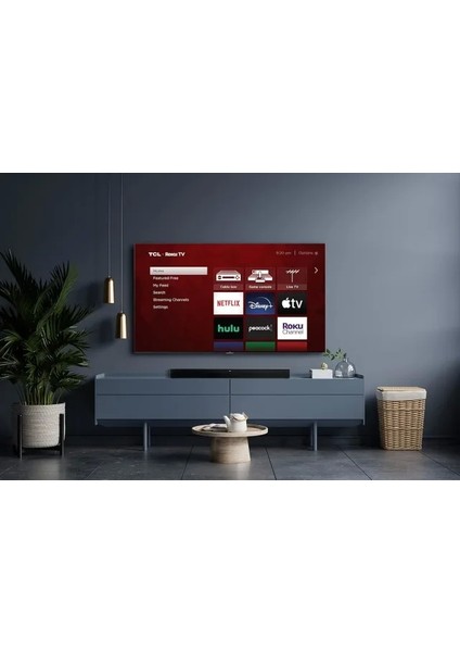Roku Tv Için Alto R1 Kablosuz 2.0 Kanal Ses Çubuğu (Tsr1-Na) Black