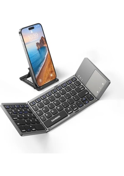 Touchpadli Katlanabilir Bluetooth Klavye Bt x 1