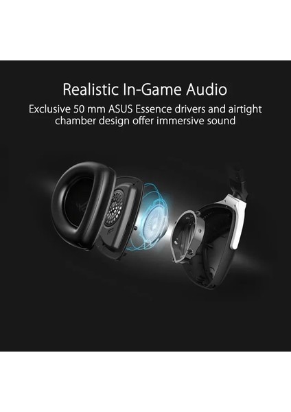 Rog Delta S Rgb Usb-C 7.1 Mikrofonlu Oyuncu Kulaklığı Wireless Delta S