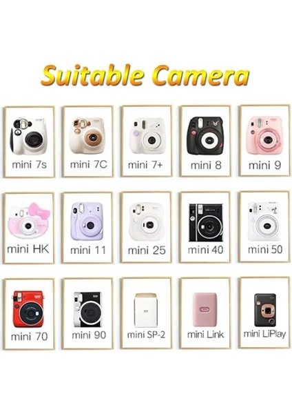 Instax Mini Anında Film 10 Pack (200 Sheets Total) modelleri